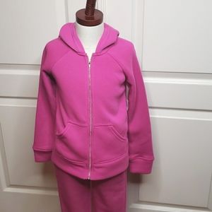 NWT JOE BOXER ZIP UP HOODIE  JOGGER SET HOT PINK SIZE: SMALL (6/6X)